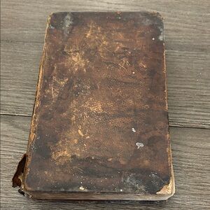 Rare 1829 antiquarian leather book Quaker James Naylor Early 1800’s please read